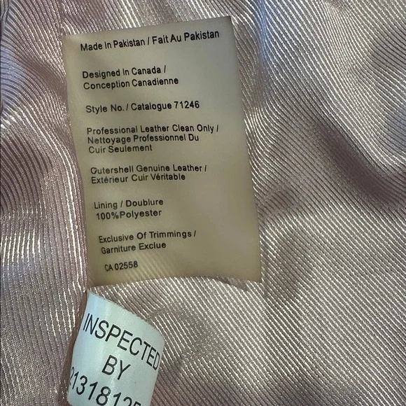 Danier leather jacket - Picture 10 of 11